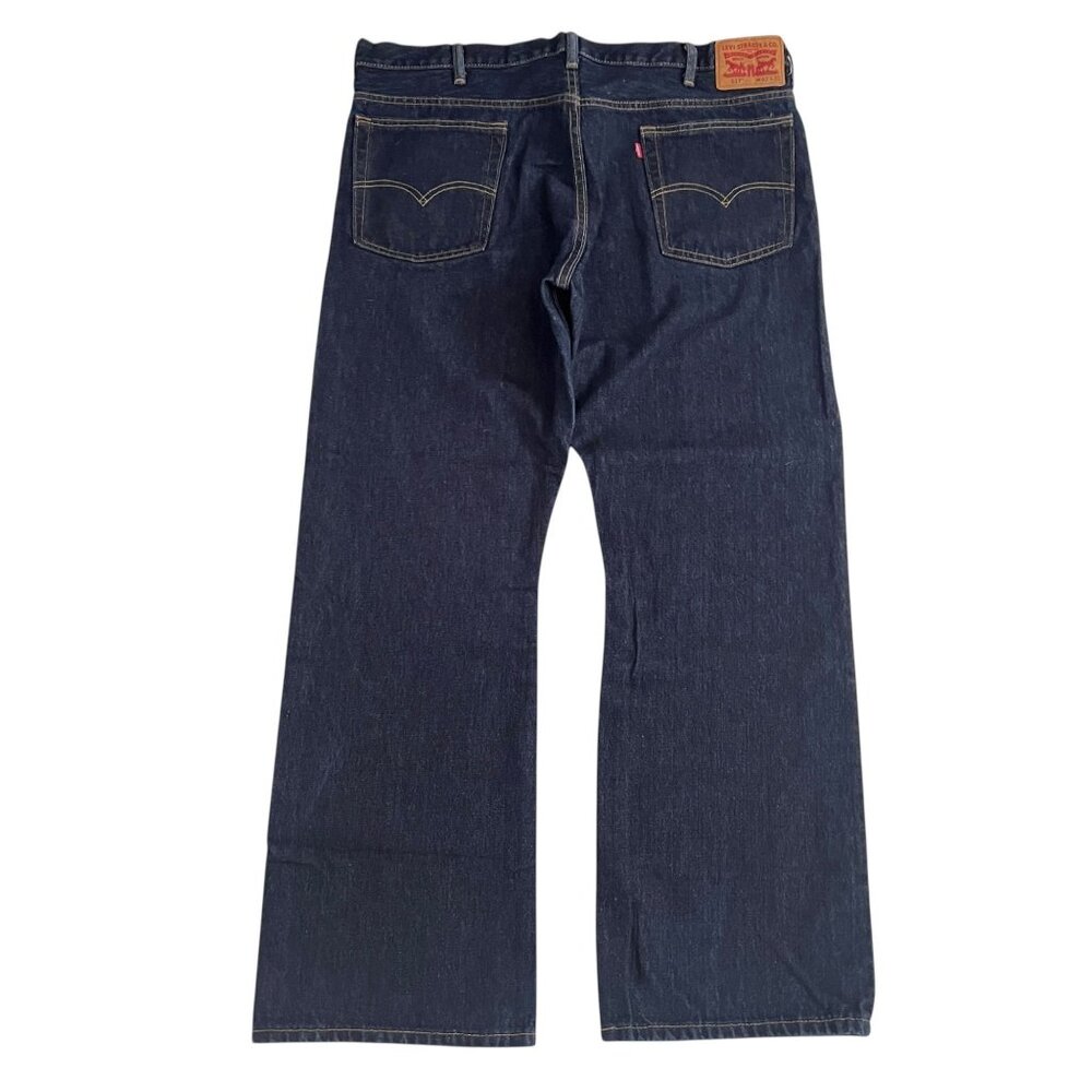 Levi's 517‎ Bootcut Western Jeans 42x32 Dark Indigo Red Tab Cowboy Rodeo Retro